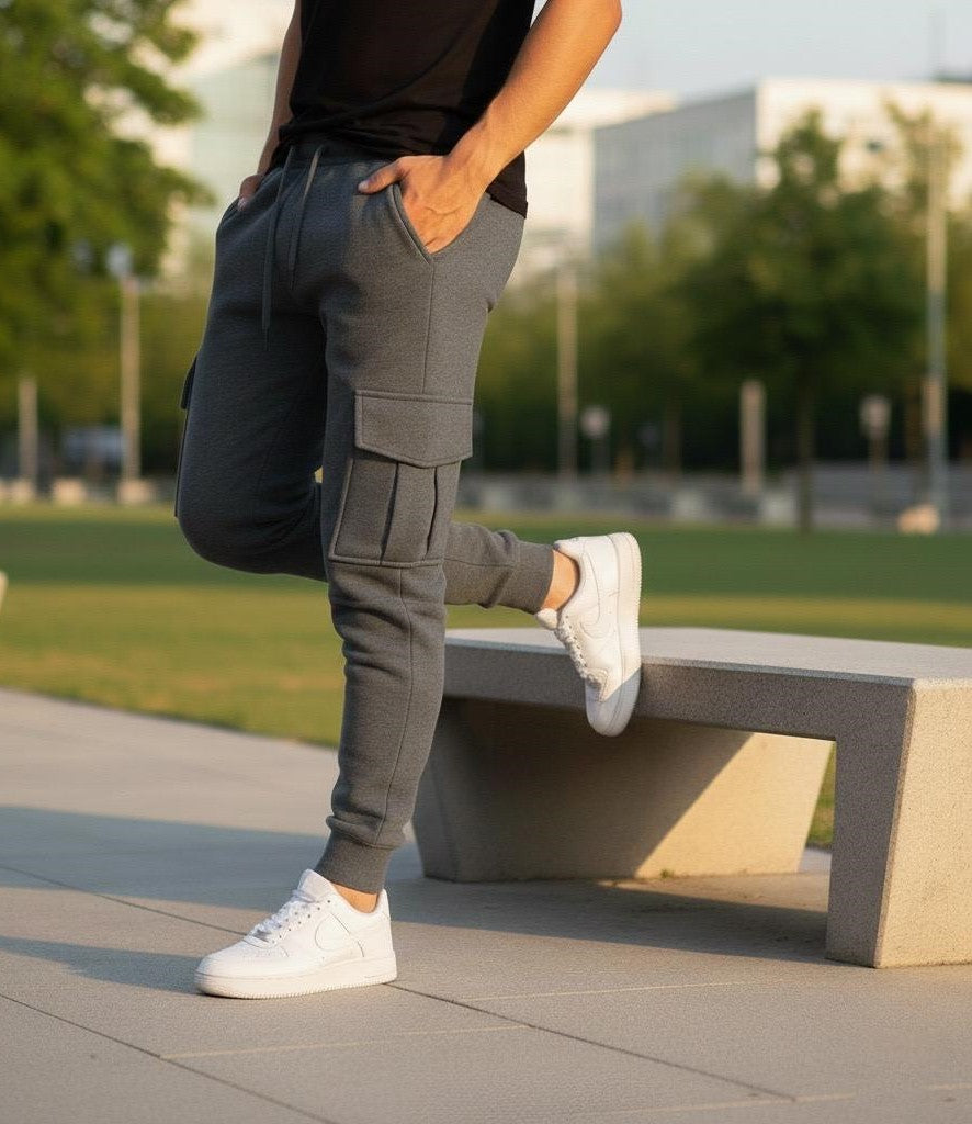 Cargo Pocket Trouser – Cotton Fleece