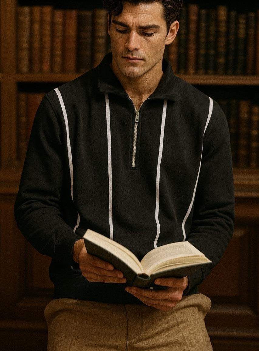 Zipper Style Sweatshirt – Fleece