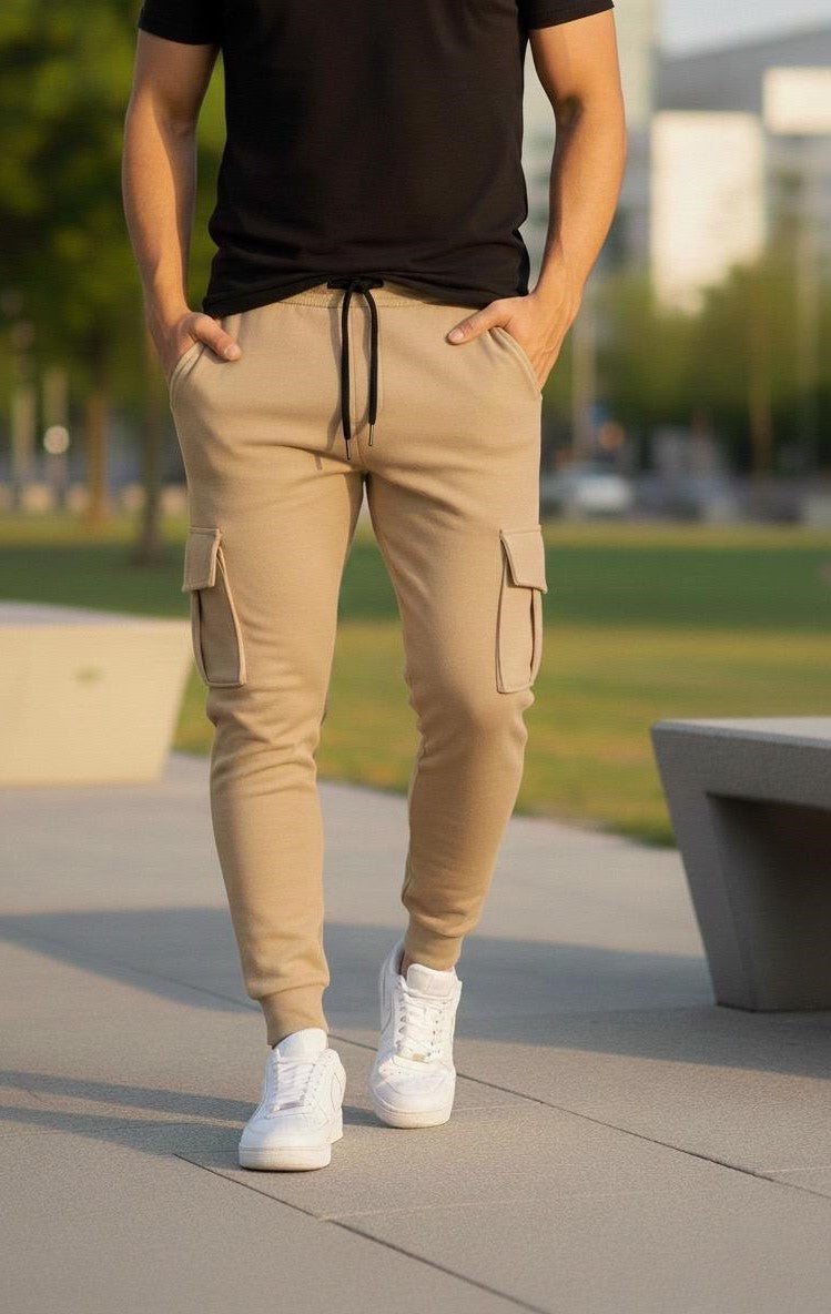 Cargo Pocket Trouser – Cotton Fleece