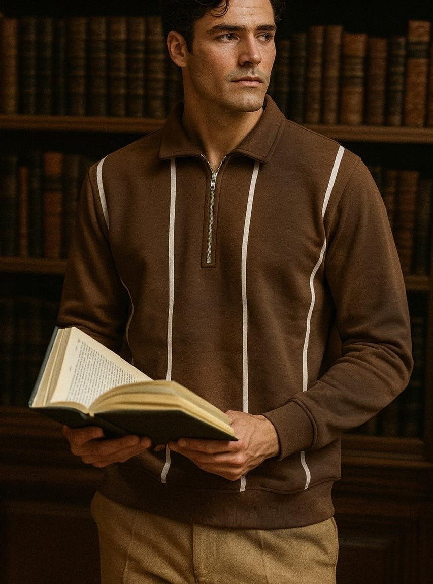 Zipper Style Sweatshirt – Fleece