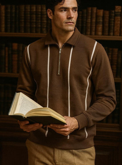 Zipper Style Sweatshirt – Fleece